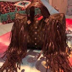 Custom Fringe LV bag